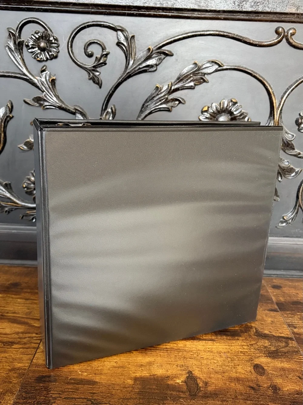 Brand new set of 6 black 3-inch durable 3-ring binders.